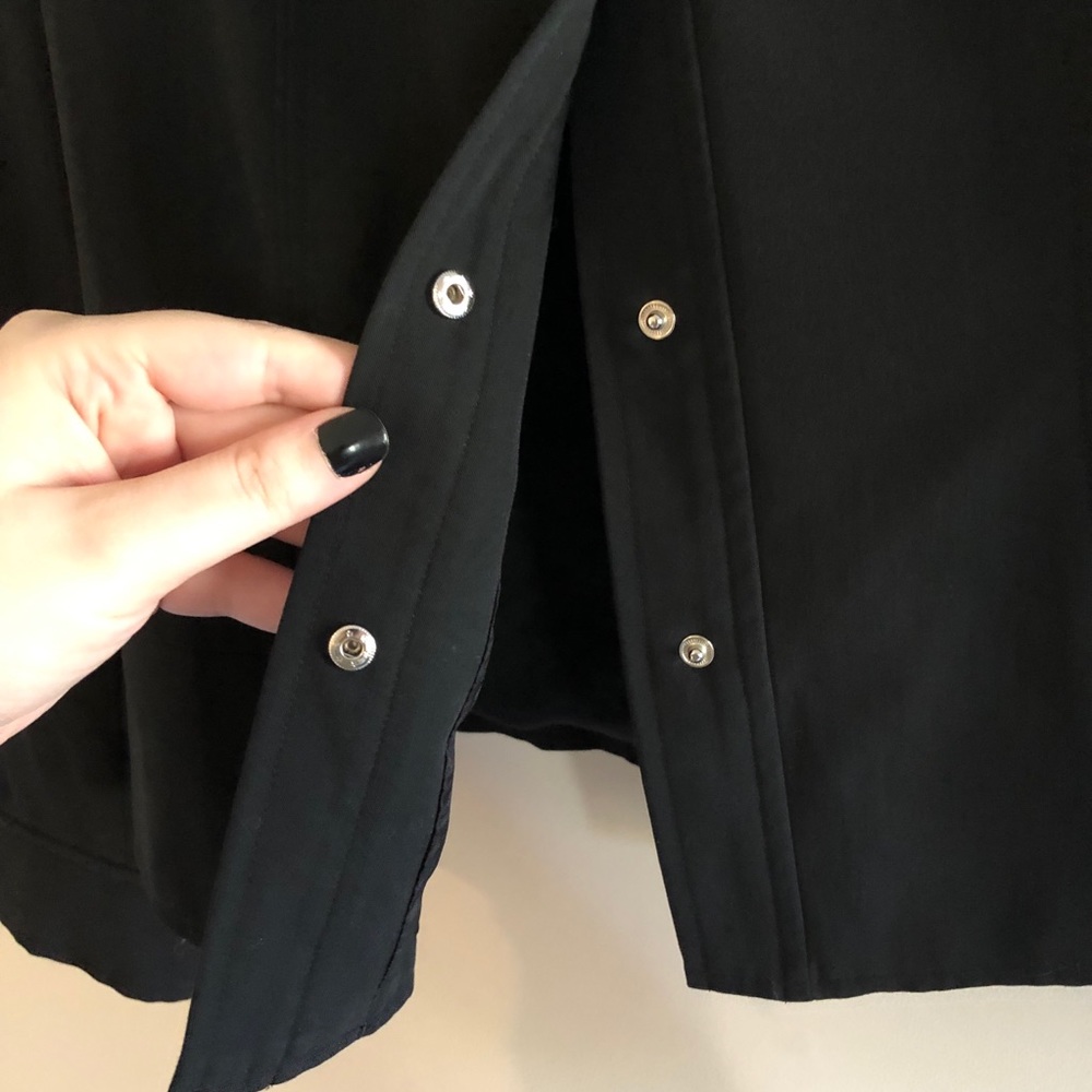 Grace Elements Petite Vintage 90s Black Jacket - Picture 4 of 8